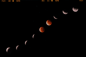 How I shot this lunar eclipse sequence in NSW in-camera and on film