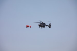 Camcopter UAS in successful manned-unmanned teaming