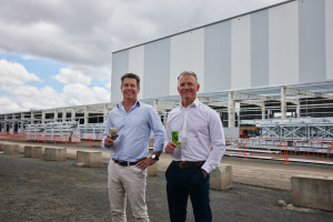 Suntory Oceania marks construction milestone