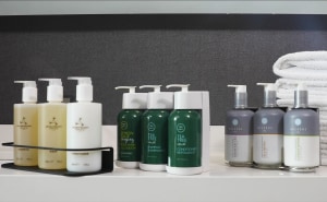 Marriott cleans out toiletry bottles