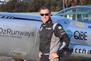 Matt Hall takes to the virtual skies with world-first air combat league