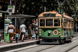 Vic Govt funds kerbside waste tram stop project  