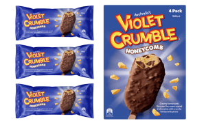 Violet Crumble cools down