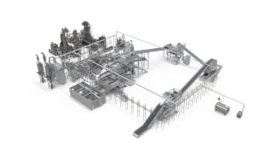 Wastewater treatment in plastics recycling