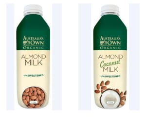Almond milk gets fridge space with UV barrier bottle