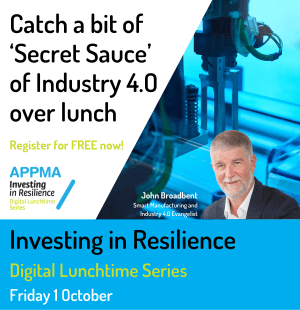 Lunch served with the &lsquo;Secret Sauce&rsquo; of Industry 4.0 