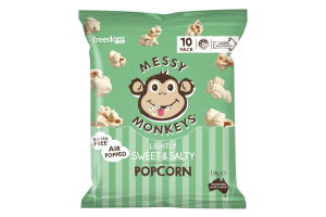 Freedom Foods' Messy Monkeys cleans up