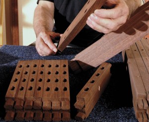 Mortise and tenons, types and methods