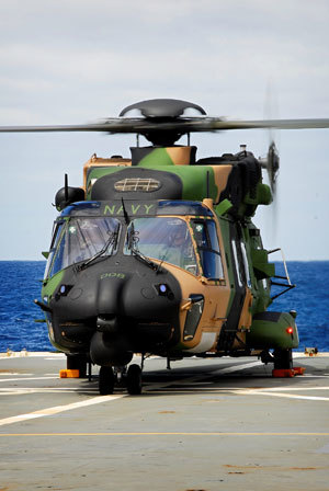 ADF MRH90s back in the air