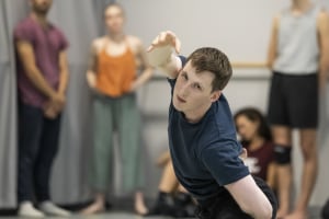 Auditioning for a contemporary company