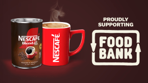Nescaf&eacute; renews Foodbank partnership