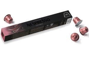 New capsules made with 80% recycled aluminium 