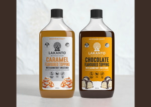 Monkfruit sweetened dessert toppings hit shelves