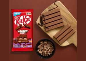 New KitKat flavour gets gooey
