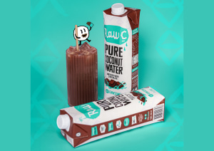 Raw C levels up popular choc-infused coconut water