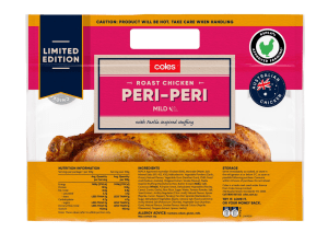 Coles drops Peri Peri roast chicken