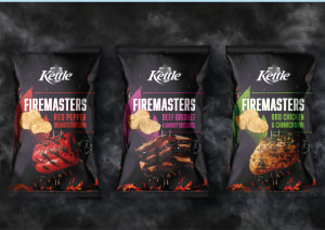Kettle premium chip range fires up