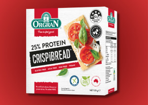 Protein crispbread hits shelves