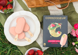 Connoisseur brings Strawberry Matcha indulgence to freezer aisle