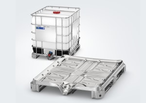Sch&uuml;tz rolls out new 3-skid IBC pallet