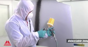 Coulson's Body Repair impressed with nitrogen spray painting