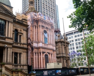 Mesh Direct wraps Sydney Town Hall
