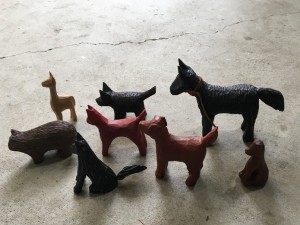 Carving animals: In search of company
