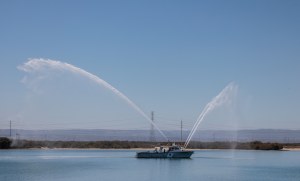 NUSHIP Eyre launched in South Australia