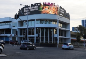 Outdoor media spend down by half in Q3