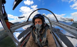 FRIDAY FLYING VIDEO: Inside a P-38