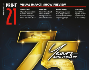 NEW PRINT21 MAGAZINE BEING MAILED