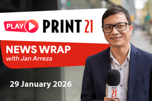 PLAY Print21: Video Bulletin 29 January