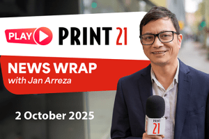 PLAY Print21: Video Bulletin 2 October