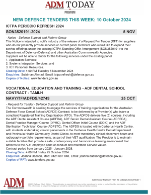 ADM Premium Tenders 796 