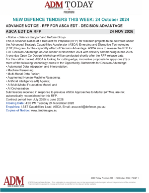 ADM Premium Tenders 798