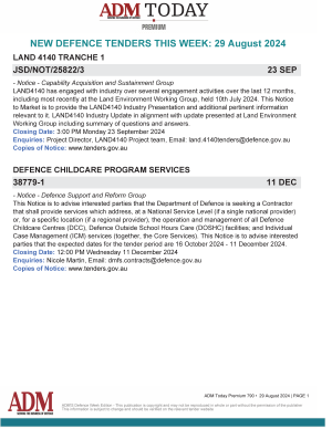 ADM Premium Tenders 790