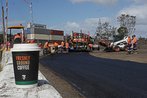 Australia&rsquo;s first road using recycled coffee cups 