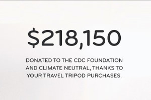 Peak Design gives $300K+ of profits from Travel Tripod launch to charity