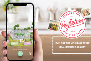 Perfection Fresh uses on-pack AR to educate