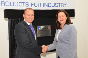 Qld Premier opens new PFI site