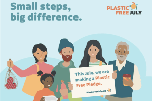 Plastics-free July: 'Small Steps, big difference'