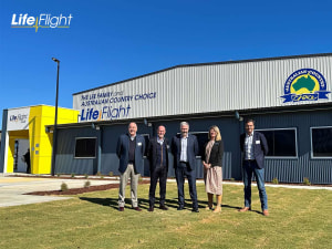 New Roma LifeFlight Chopper Base Officially Opens
