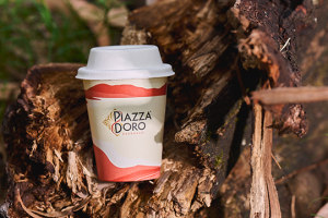 Piazza D&rsquo;Oro launches home compostable coffee cups