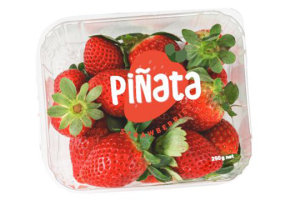 Pi&ntilde;ata launches heat sealed strawberry punnets