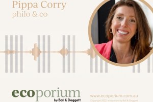 Sustainability expert Pippa Corry in conversation