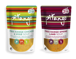 Pitango's fresh pack design highlights health claims