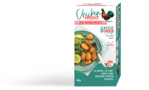 +Plant nuggets combine protein sources