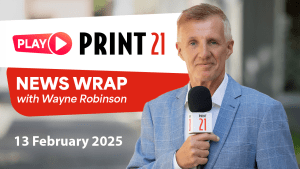 PLAY Print21: Video Bulletin 13 February