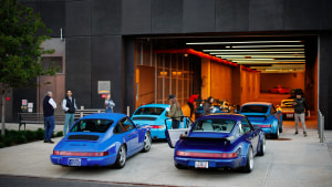 Rare Porsche colours take centre stage in New York