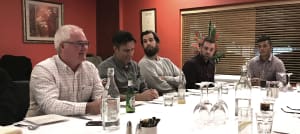Scholarship winners begin training